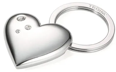 Kľúčenka, so SWAROVSKI® krištáľmi, TROIKA, "Girls best friends" Shiny