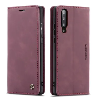 Obrázek produktu pro Xiaomi Mi 9 Pouzdro, RetroPolyuretanKožené Pouzdro, Kapsy na Karty, Magnetické Uzavírání, Pouzdro s Funkcí Stojánku pro Xiaomi Mi 9 červené