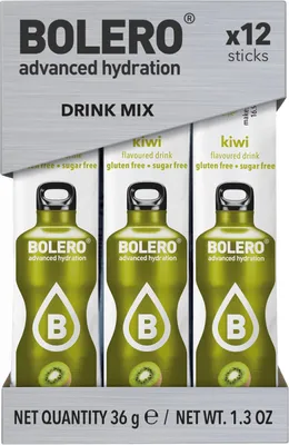 Produktbild von Bolero Sticks (12x3g) Kiwi - Intra- & Post-Workout - Intra-Workout