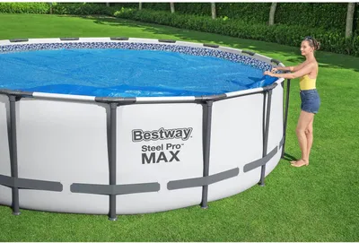 Produktbild von Bestway® PE-Solarabdeckplane Ø 549 cm, blau, rund