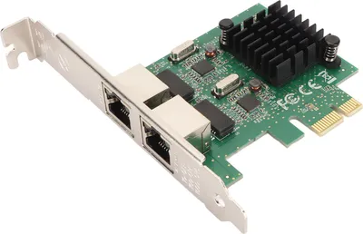 Obrázek produktu pro Síťová karta PCIe X1 RTL8111G Dvouportový gigabitový ethernetový síťový adaptér pro Windows XP 7 SP1 8 8.1 pro LINUX