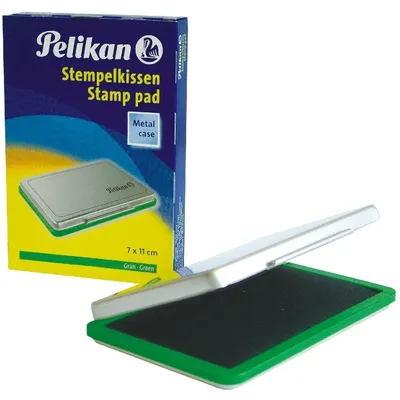 Obrázek produktu pro Pelikan® 331033 Stempelkissen 2 - 110 x 70 mm, grün getränkt