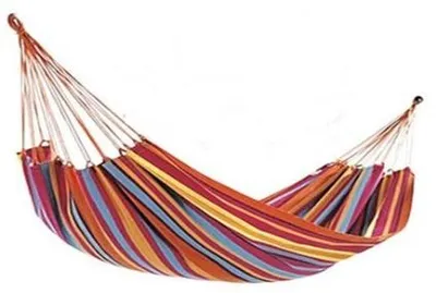 Imagen del producto de Red de hamaca individual, de color, 190x80 cm