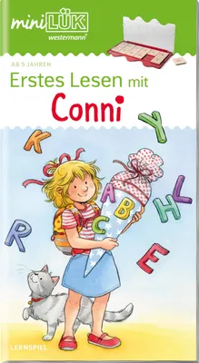 Produktbild von miniLÜK Erstes Lesen mit Conni