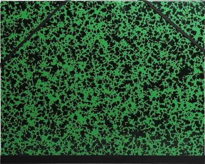 Produktbild von EXACOMPTA Zeichnungsmappe "Annonay" 370 x 520 mm schwarz / grün
