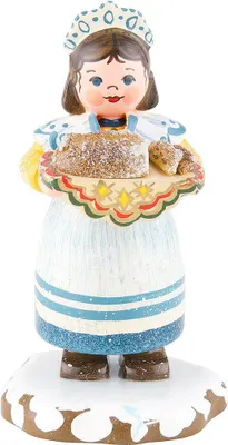 Produktbild von Winterkinder Zuckerbäckerin (7cm) von Hubrig Volkskunst