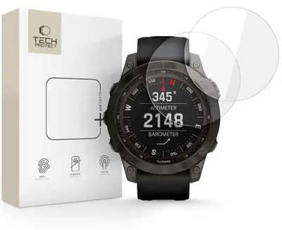 Image de Tech-Protect Glass Fit+ Screen Protector For Garmin Fenix 7/7 Pro, 2-Pack