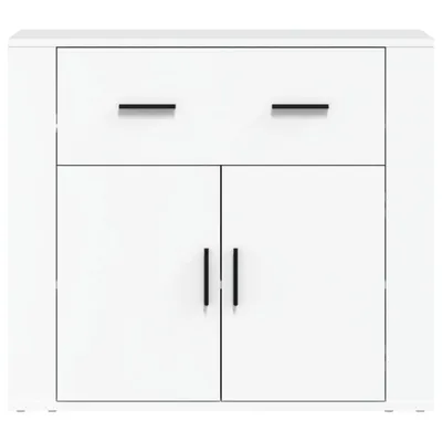 Obrázok produktu pre vidaXL Príborník biely 80x33x70 cm Materiál dreva