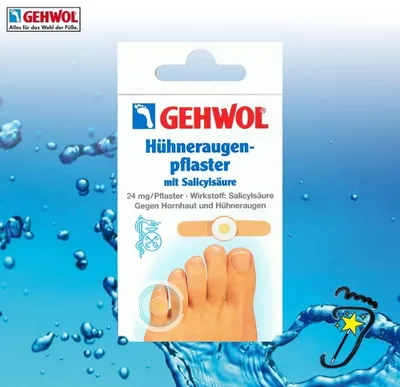 Produktbild von GEHWOL Hühneraugenpflaster mit Salicylsäure, 6 St