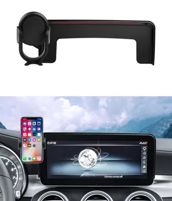 Image de Support de téléphone pour voiture, compatible avec les modèles Mercedes-Benz de 2019 à 2022