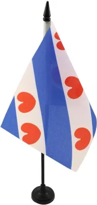 Image de Drapeau néerlandais - 100 % polyester - 21 x 14 cm - Multicolore
