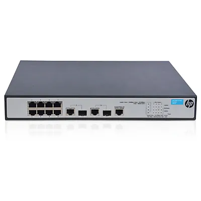 Obrázek produktu pro HPE 1910-8 -PoE+, Řízený, Fast Ethernet (10/100), Podpora napájení po Ethernetu (PoE), Instalace do racku