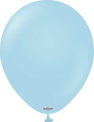 Immagine prodotto di Palloncini in lattice Kalisan Macaron Blu, 13 cm, 100 pz.