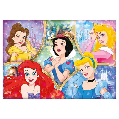 Produktbild von Clementoni - Układanka Disney Princess 180 el. – Puzzle Premium dla Dzieci