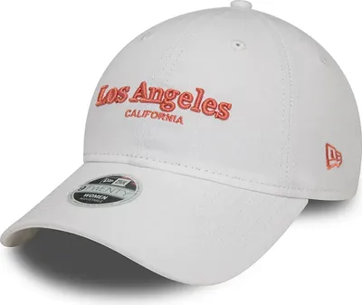 Produktbild von New Era Women 9TWENTY Strapback Cap Los Angeles Wordmark white