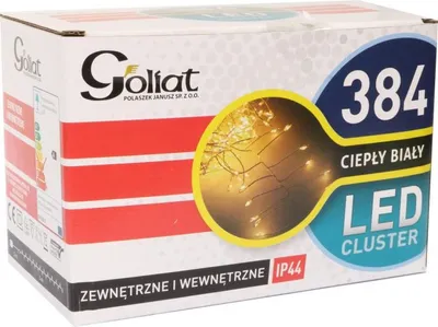 Produktbild von 384 LED-Raupen-Weihnachtsbaumlichter in Warmweiß