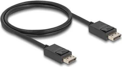 Produktbild von Delock Koaxiales DisplayPort Kabel 16K 60 Hz 80 Gbps 1 m