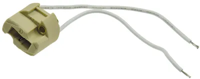 Produktbild von G9 Lampenfassung rund max 230V/500W 14cm Kabel