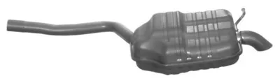 Produktbild von VEGAZ AS-236 Endschalldämpfer für AUDI A4 Avant (8E5, B6) Auspuff