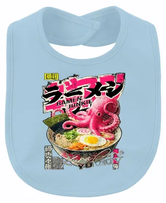 Productafbeelding van Ramen Junkie Japan, Octopus, Anime, Manga, Eten, Kom, Retro, Nudels, Baby, Lichtblauw, One size