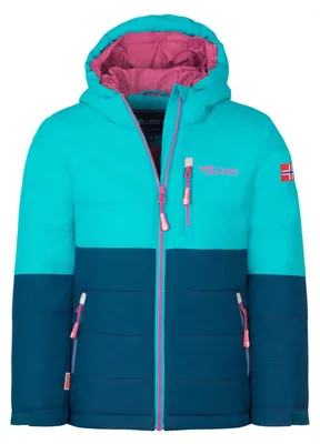 Zdjęcie produktu dla Kurtka narciarska/snowboardowa dla dziewczynek TROLLKIDS Kids Hemsedal Snow Jacket XT, kolor niebieski/turkusowy, rozmiar 116