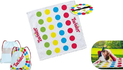 Productafbeelding van XTREM Toys HASBRO Handdoekspel TWISTER