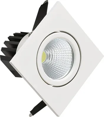 Produktbild von LED Einbauleuchte Spot Kaltweiss Eckig 3 Watt Weiss