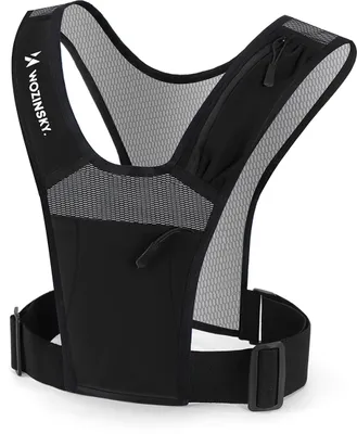 Obrázok produktu pre Wozinsky WKDB1 Reflexná Bežecká Vesta – Čierna KP36837