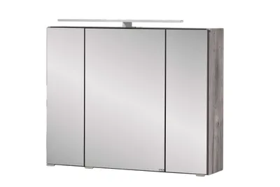 Produktbild von Spiegelschrank Badschrank "Stockholm I" Eiche-Ribbeck