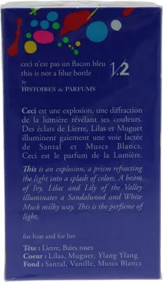 Zdjęcie produktu dla Histoires de Parfums Spray This Is Not A Blue Bottle 1.2 Eau de Parfum