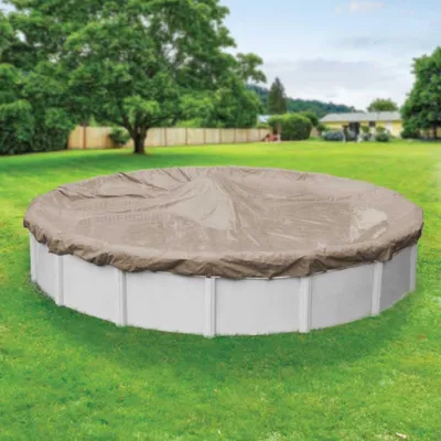 Immagine prodotto di Copertura invernale per piscine fuori terra, modello 5730-4, realizzata in tessuto extra resistente, adatta per piscine fuori terra di 30 piedi
