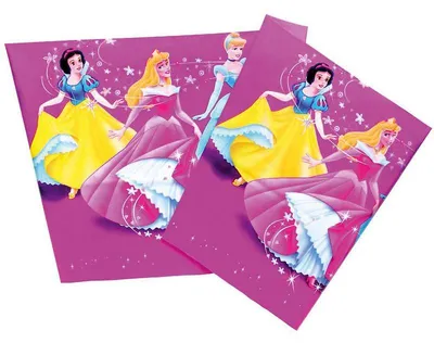 Produktbild von Disney Prinzessinen Magic Prismatic Kunststoff Tischdecke 120x180cm