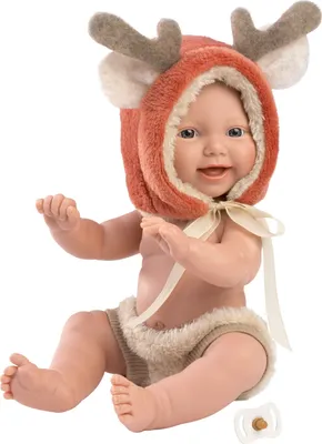 Zdjęcie produktu dla Lalka winylowa Mini Baby Renifer 30cm