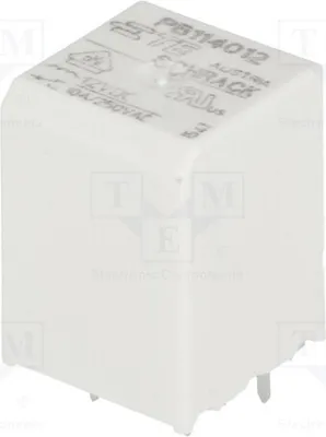 Immagine prodotto di 1 relè: bobina elettromagnetica, 12 VDC, 10 A / 250 VAC, 10 A, codice prodotto: 8-1415029-1, marca: Elektroma