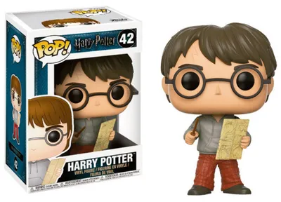 Obrázek produktu pro Harry Potter POP! Movies Vinyl Figurka Harry Potter s mapou Marauders 9 cm