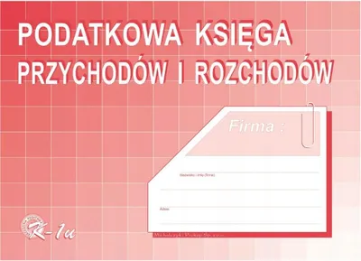 Zdjęcie produktu dla Podatkowa Księga Przychodów I Rozchodów A4 K1