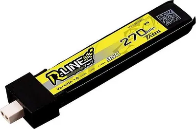 Produktbild von Tattu Batterie 270mAh 1S 95C 3.8V HV Lipo Akku BT2.0 Plug 5 Stück