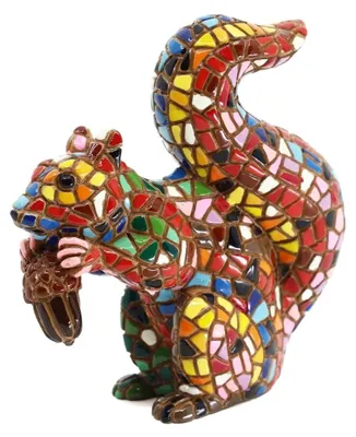 Productafbeelding van Mozaïek Eekhoorn Figuur 10 cm