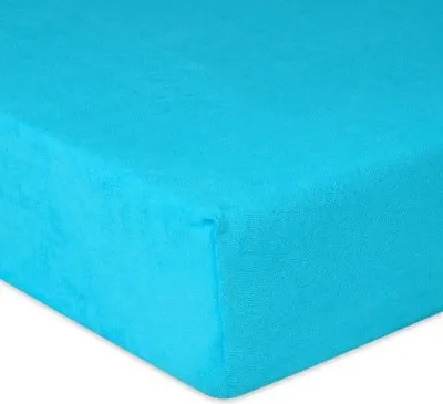 Produktbild von Frottee-Spannbettlaken mit Gummizug PREMIUM 70x140x10 Blau