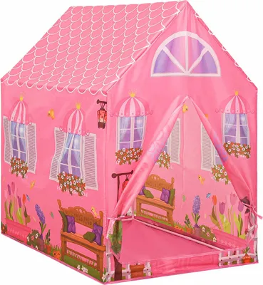 Obrázek produktu pro vidaXL Hrací stan pro děti růžový 69x94x104 cm