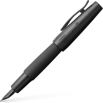 Productafbeelding van Faber-Castell Vulpen e-motion Pure black - Penpunt M