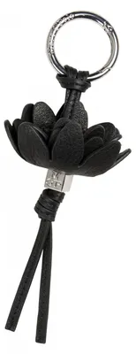 Produktbild von Marc O'Polo Schlüsselanhänger Kaya Leather Keyring Black schwarz