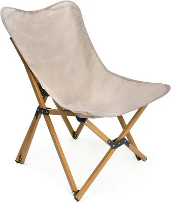 Produktbild von Famanu Campingstuhl Bequem und Tragbar - Beige