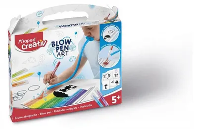 Immagine prodotto di Maped 846710 Maped Creativ Pustestift-Set BLOW PEN "Fil'Art", 22 pezzi