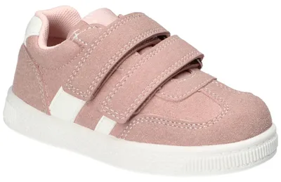 Produktbild von American Club XD181, Kinder Sportschuhe Klettverschluss Leder-Einlegesohle bequem, Pink 25