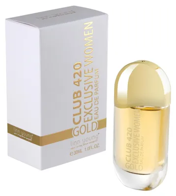 Obrázek produktu pro Linn Young Club 420 Gold Exclusive Women Woda perfumowana, 30 ml