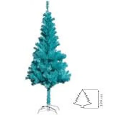 Produktbild von Künstlicher Weihnachtsbaum türkis inkl. Ständer Tannenbaum Christbaum 180cm