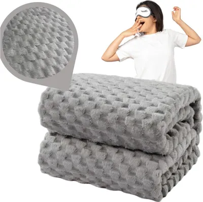 Obrázok produktu pre Prikrývka posteľ kreslo dekorácie námestie reliéfne 160x200cm chequered narodeniny darček