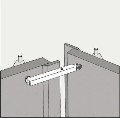 Immagine prodotto di Scatola da incasso per cilindro di chiusura, zincata, in acciaio