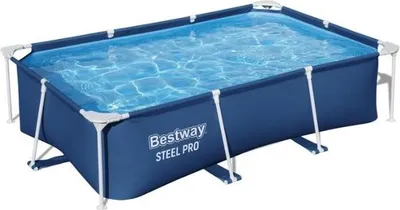Zdjęcie produktu dla Basen 259 x 170 x 61 Steel Pro z konstrukcją, #56403 Bestway